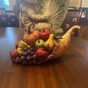 Colorful Cornucopia Figurine by Jim Shore 4008904 “ Horn of plenty”